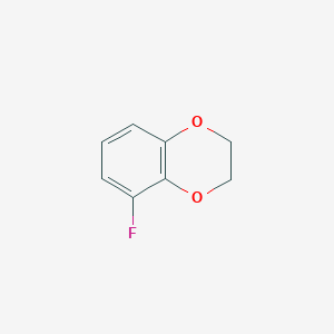 molecular formula C8H7FO2 B3042993 5-Fluoro-2,3-dihydro-1,4-benzodioxine CAS No. 69464-49-9