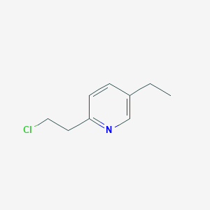 2-(2-Chloroethyl)-5-ethylpyridine