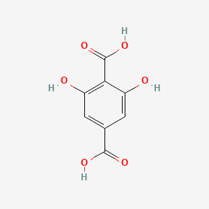 molecular formula C8H6O6 B3042998 2,6-dihydroxyterephthalic Acid CAS No. 69660-39-5