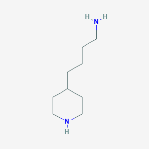 molecular formula C9H20N2 B3043033 4-Piperidin-4-ylbutan-1-amine CAS No. 71745-15-8