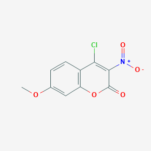 4-Chloro-7-methoxy-3-nitrocoumarin