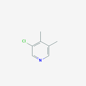 Pyridine, 3-chloro-4,5-dimethyl-
