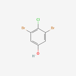 molecular formula C6H3Br2ClO B3043125 3,5-Dibromo-4-chlorophenol CAS No. 74104-19-1