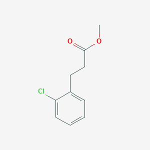 molecular formula C10H11ClO2 B3043126 Methyl 3-(2-chlorophenyl)propanoate CAS No. 74124-86-0