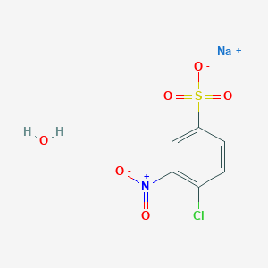 B3043155 Sodium 4-chloro-3-nitro-1-benzenesulphonate hydrate CAS No. 754983-42-1