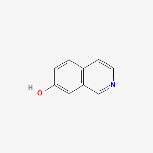 molecular formula C9H7NO B3043168 7-Hydroxyisoquinoline CAS No. 7651-83-4