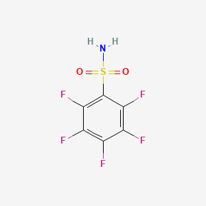 molecular formula C6H2F5NO2S B3043191 Pentafluorobenzenesulfonamide CAS No. 778-36-9