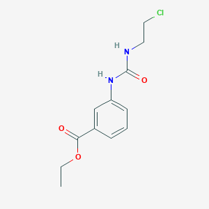 Ethyl 3-({[(2-Chloroethyl)amino]carbonyl}amino)benzoate