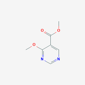 molecular formula C7H8N2O3 B3043305 Methyl 4-methoxypyrimidine-5-carboxylate CAS No. 84332-00-3
