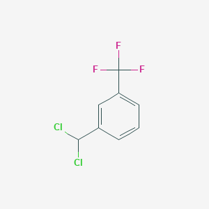 molecular formula C8H5Cl2F3 B3043378 3-(Trifluoromethyl)benzal chloride CAS No. 85301-66-2
