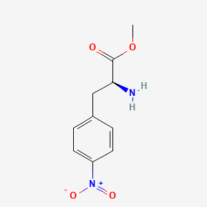 molecular formula C10H12N2O4 B3043379 4-Nitro-phenylalanine methyl ester CAS No. 85317-52-8