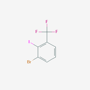 molecular formula C7H3BrF3I B3043407 3-Bromo-2-iodobenzotrifluoride CAS No. 85977-23-7