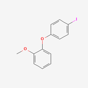 molecular formula C13H11IO2 B3043408 1-(4-Iodophenoxy)-2-methoxybenzene CAS No. 860518-93-0
