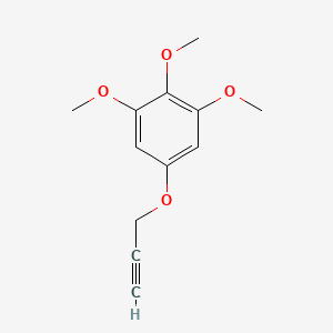 molecular formula C12H14O4 B3043409 1,2,3-trimethoxy-5-(prop-2-yn-1-yloxy)benzene CAS No. 860787-50-4