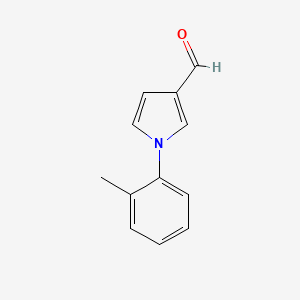 B3043429 1-(2-methylphenyl)-1H-pyrrole-3-carbaldehyde CAS No. 864547-96-6