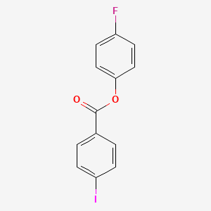 molecular formula C13H8FIO2 B3043430 4-Fluorophenyl 4-iodobenzoate CAS No. 864741-82-2