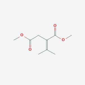 molecular formula C9H14O4 B3043465 Dimethyl isopropylidenesuccinate CAS No. 87384-00-7