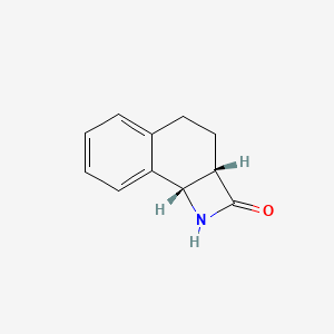 molecular formula C11H11NO B3043468 (1S,6S)-4,5-benzo-7-azabicyclo[4.2.0]octan-8-one CAS No. 874292-66-7
