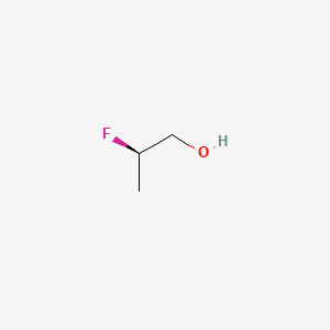 molecular formula C3H7FO B3043494 (2R)-2-Fluoropropan-1-ol CAS No. 876747-18-1