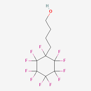 molecular formula C10H9F11O B3043526 4-(Perfluorocyclohexyl)butan-1-ol CAS No. 883546-00-7