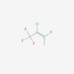 B3043530 2-Chloro-1,1,1,3-tetrafluorobut-2-ene CAS No. 885276-06-2