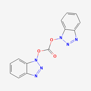 molecular formula C13H8N6O3 B3043531 Di(benzotriazol-1-yl)carbonate CAS No. 88544-01-8