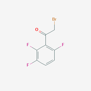 molecular formula C8H4BrF3O B3043590 2,3,6-Trifluorophenacyl bromide CAS No. 886762-81-8