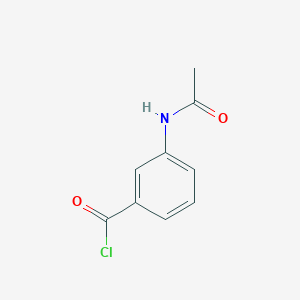 molecular formula C9H8ClNO2 B3043697 3-acetamidobenzoyl chloride CAS No. 90531-74-1