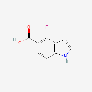 B3043704 4-fluoro-1H-indole-5-carboxylic Acid CAS No. 908600-72-6