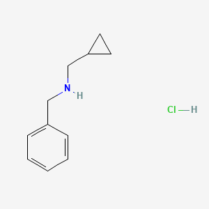 molecular formula C11H16ClN B3043705 N-(Cyclopropylmethyl)-benzylamine hydrochloride CAS No. 908843-90-3