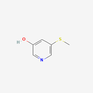 molecular formula C6H7NOS B3043712 5-(Methylsulfanyl)pyridin-3-OL CAS No. 910649-52-4