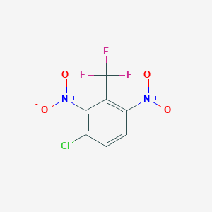 molecular formula C7H2ClF3N2O4 B3043727 3-Chloro-2,6-dinitrobenzotrifluoride CAS No. 914636-07-0