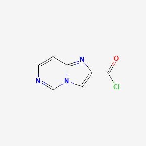 molecular formula C7H4ClN3O B3043763 Imidazo[1,2-c]pyrimidine-2-carbonyl chloride CAS No. 914637-85-7