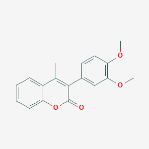 3-(3,4-Dimethoxyphenyl)-4-methylcoumarin