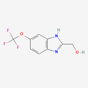 2-(Hydroxymethyl)-5-(trifluoromethoxy)benzimidazole