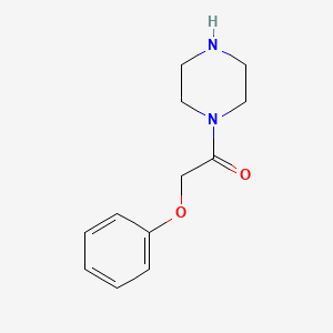molecular formula C12H16N2O2 B3043783 1-(Phenoxyacetyl)piperazine CAS No. 92114-37-9