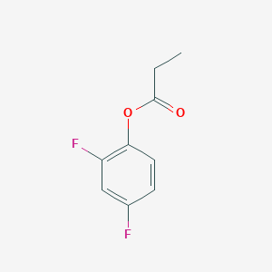 molecular formula C9H8F2O2 B3043792 2,4-Difluorophenyl propionate CAS No. 924868-79-1
