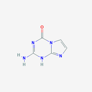 molecular formula C5H5N5O B030438 5-Aza-7-deazaguanine CAS No. 67410-64-4