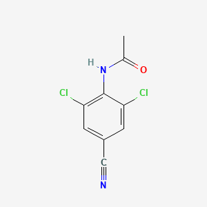 molecular formula C9H6Cl2N2O B3043801 N-(2,6-dichloro-4-cyanophenyl)acetamide CAS No. 927676-49-1