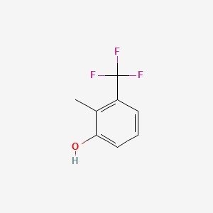 molecular formula C8H7F3O B3043832 2-Methyl-3-(trifluoromethyl)phenol CAS No. 934180-47-9