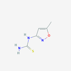 molecular formula C5H7N3OS B3043864 N-(5-Methyl-3-isoxazolyl)thiourea CAS No. 943116-90-3