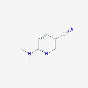 molecular formula C9H11N3 B3043902 6-(Dimethylamino)-4-methylnicotinonitrile CAS No. 951260-14-3