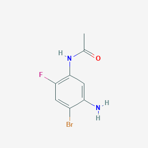 molecular formula C8H8BrFN2O B3043943 5'-Amino-4'-bromo-2'-fluoroacetanilide CAS No. 95635-48-6