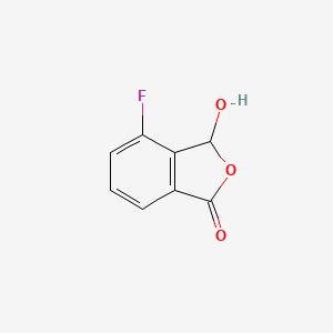 4-Fluoro-3-hydroxyisobenzofuran-1(3H)-one