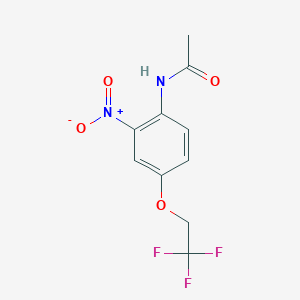 2'-Nitro-4'-(2,2,2-trifluoroethoxy)acetanilide