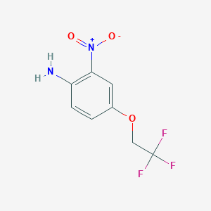2-Nitro-4-(2,2,2-trifluoroethoxy)aniline