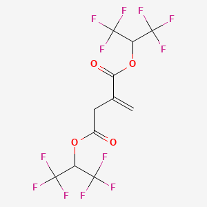 Bis(hexafluoroisopropyl)itaconate