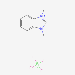 1,2,3-trimethyl-3H-benzo[d]imidazol-1-ium tetrafluoroborate