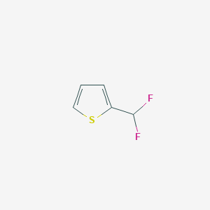 molecular formula C5H4F2S B3044004 2-(Difluoromethyl)thiophene CAS No. 98909-14-9