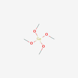 molecular formula C4H12GeO4 B3044006 Tetramethoxygermane CAS No. 992-91-6